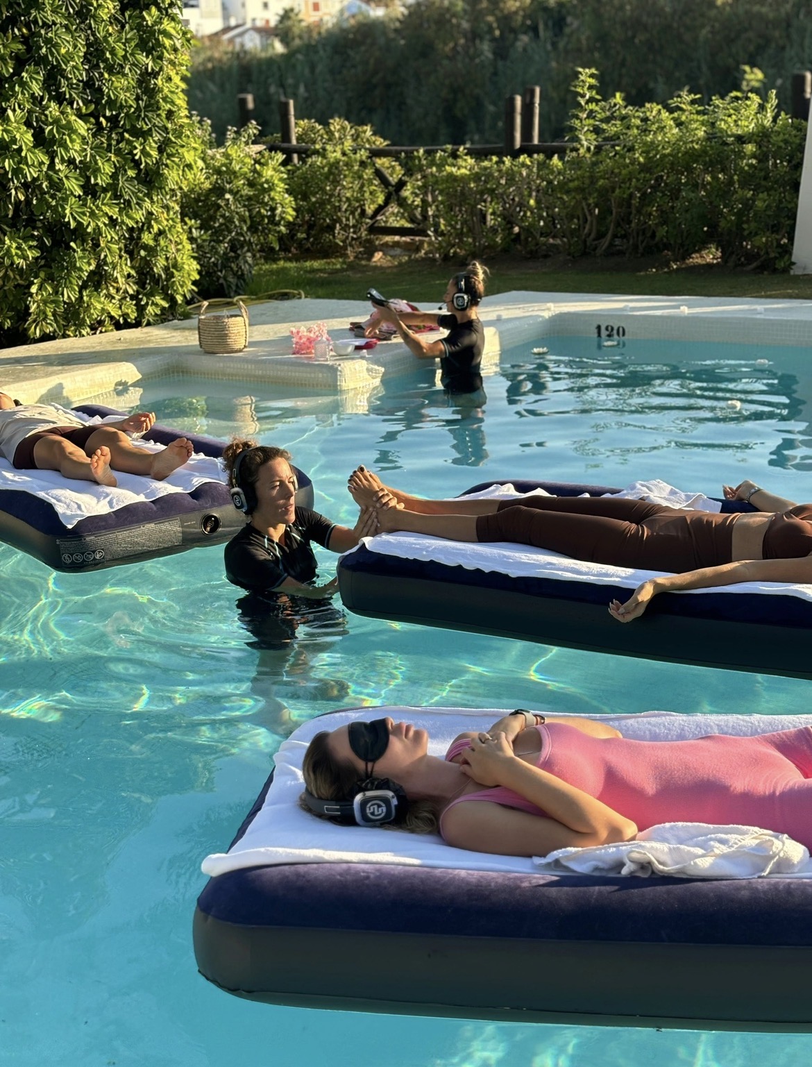 The Blue Dream pool experience